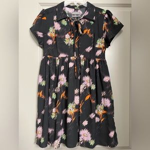Like New Urban Outfitters Floral Babydoll Dress